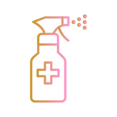 Disinfectant Vector Icon