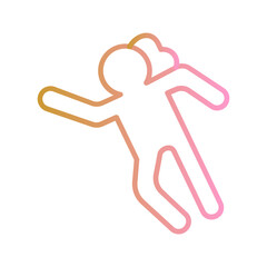 War Victim Vector Icon