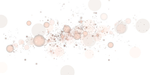 A stunning and beautiful bokeh effect showcasing glowing orbs along with delicate sparkles in soft pink and white hues