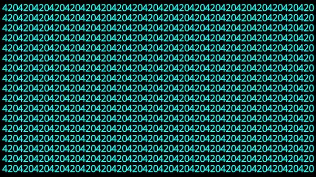 Binary code 1s (ones) and 0s (zeroes) wallpaper animated motion background