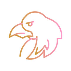 Bald Eagle Vector Icon
