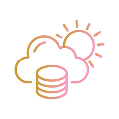 Weather Data Vector Icon