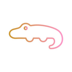 Caiman Vector Icon