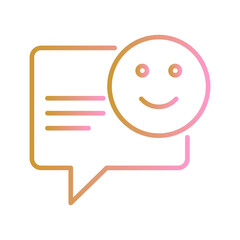 Positive Comments Vector Icon