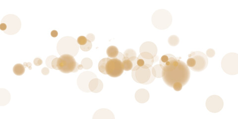 Soft and glowing orbs with a beautiful bokeh effect in warm beige tones, creating a truly dreamy atmosphere