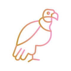 Vulture Vector Icon