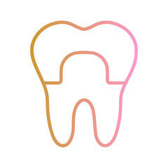 Dental Crown Vector Icon