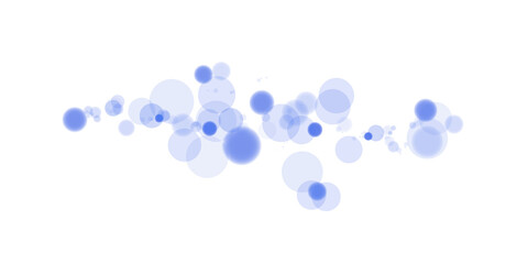 Experience stunning bokeh with soft blue orbs and sparkles set against a clear backdrop, ideal for stylish designs