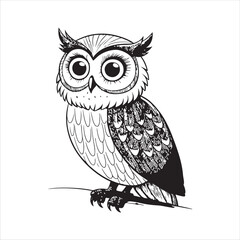 Owl Vector 