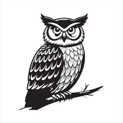 Owl Vector 