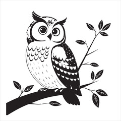 Owl Vector 