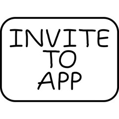 Invite to App Icon