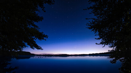 night sky with stars