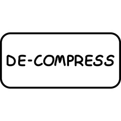 Decompress Icon
