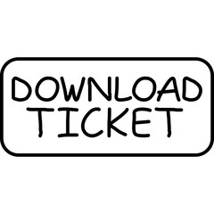 Download Ticket Icon