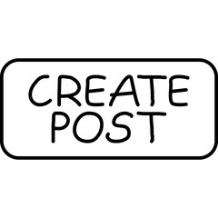 Create Post Icon