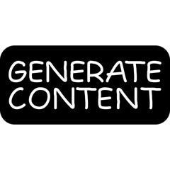 Generate Content Icon