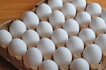 Dietary eggs in a package