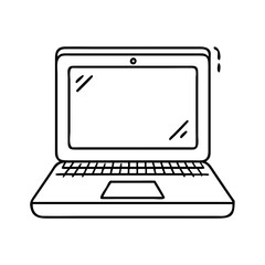 laptop icon, laptop vector illustration-simple illustration of laptop, perfect for laptop logos and icons