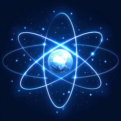 Shining Atomic Model