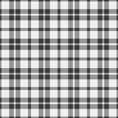 Dye vector background fabric, sensual plaid tartan check. Part seamless texture pattern textile in vintage gray and white colors.