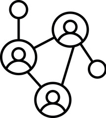 Social network icon