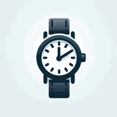 vector image of a watch