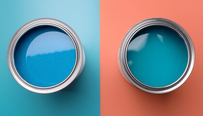 paint can on the background 