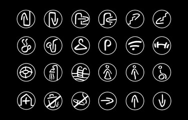 set of numbers and symbols