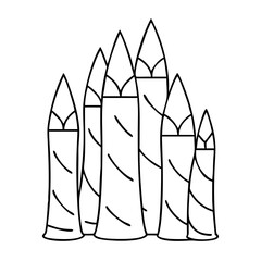 bamboo shoots icon, bamboo shoots vector illustration-simple illustration of bamboo shoots, perfect for bamboo shoots logos and icons