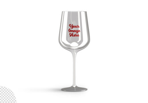 Wine Glass Mockup