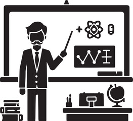 teacher in classroom