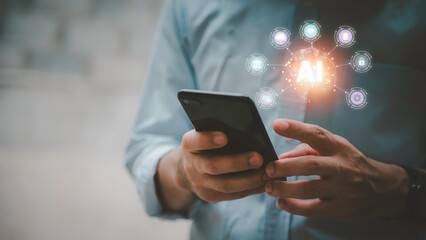 Digital transformation technology strategy, IoT, internet of things. transformation of ideas and the adoption of technology in business in the digital age, enhancing global business capabilities. Ai.