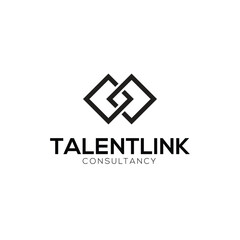 communication company logo design vector template.