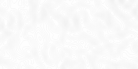 White topography topology vector white background fresh contour map texture. white seamless pattern Abstract background with a wave Topography and geography map grid abstract backdrop.