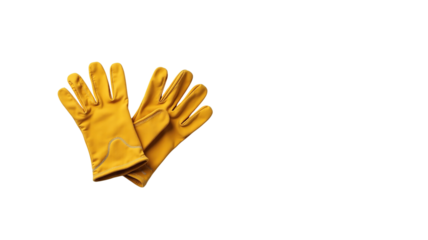 yellow gloves png