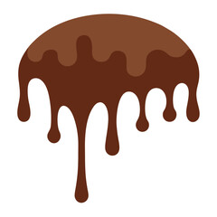 Realistic Chocolate Coating Splash Scene