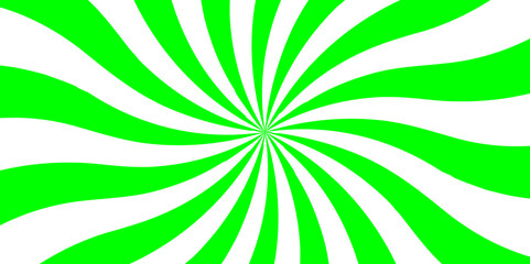 Abstract background with green stripes Retro explosion colorful vintage ray sunrise star sunbeam texture background. vector illustration circle light banner cartoon add design.	