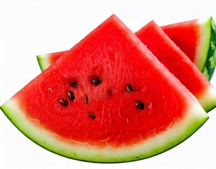  Juicy Watermelon Slice- Stock Photo generated ai 