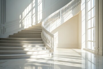 Obraz premium Modern staircase interior design