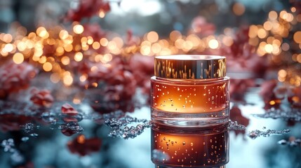 Warm drink in stemmed glass party theme