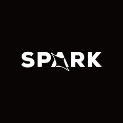 spark logo design vector template