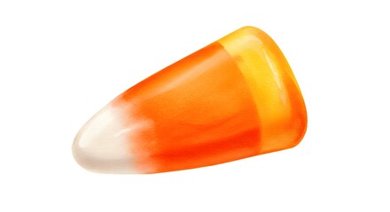 Watercolor Candy Corn Illustration
