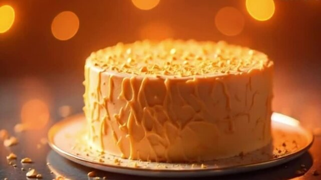 Modern patterns on the cake