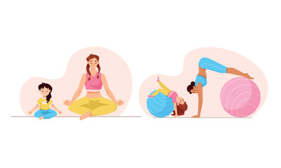 Engaging in Yoga and Various Fitness Activities Together with a Child is Beneficial