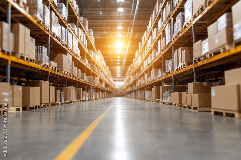 Poster efficient barcode scanning and labeling for streamlined product shipment in a busy warehouse environ