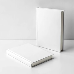 blank book isolated on white