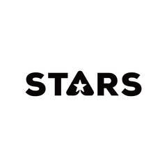 typography stars logo design inspiration