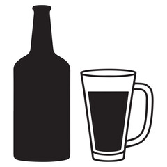 oktoberfast silhouette vector