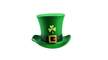 green clover hat (png)